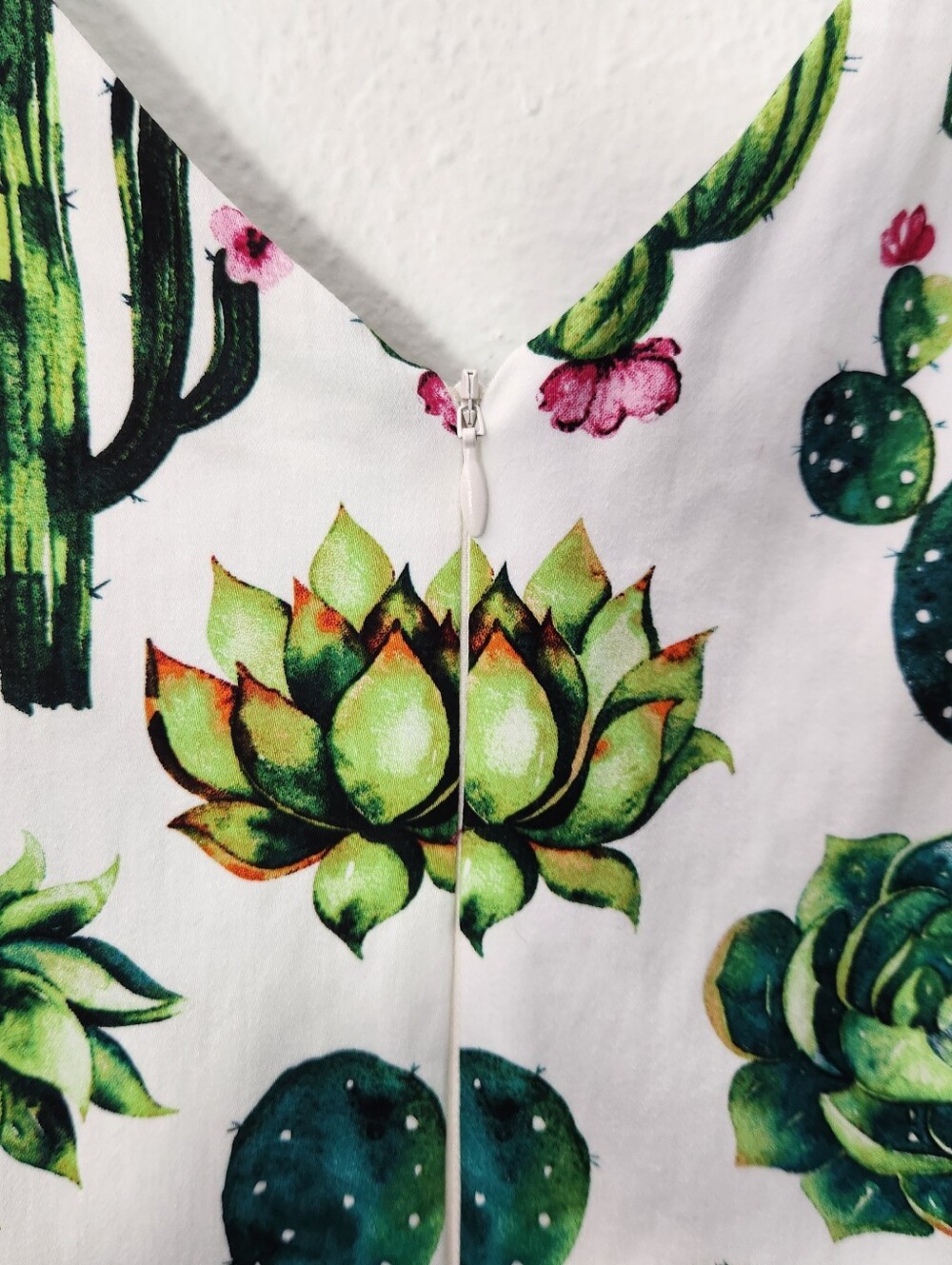 Dashing Darling Succulent A line Dress Size XL - Picture 8 of 10